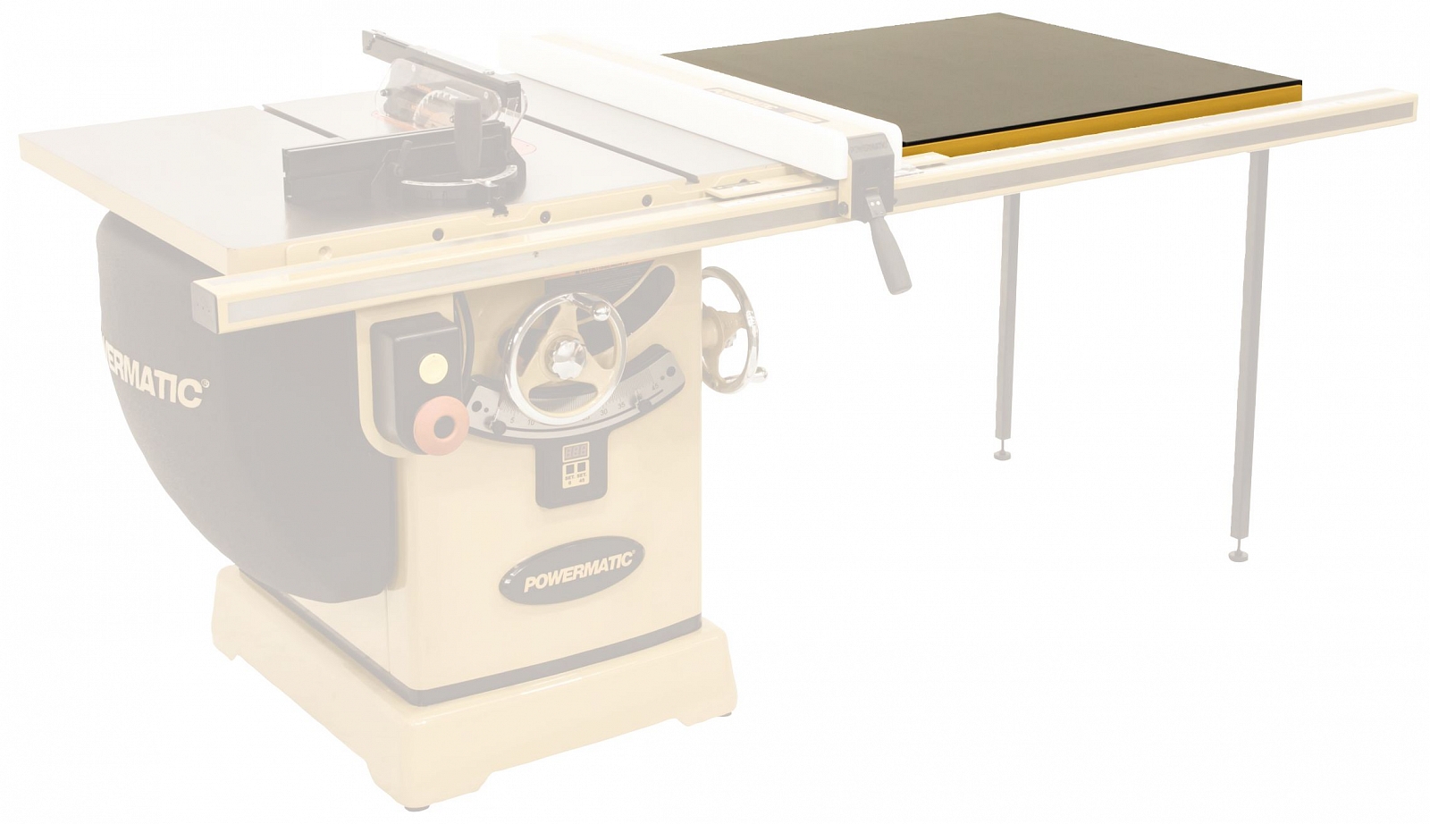 Вставка-расширитель стола справа 775x838 мм для PM2000B